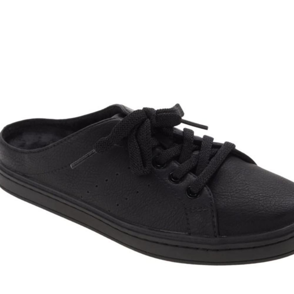 SOUL Naturalizer Kemper Mule Slip-On Sneaker All Black